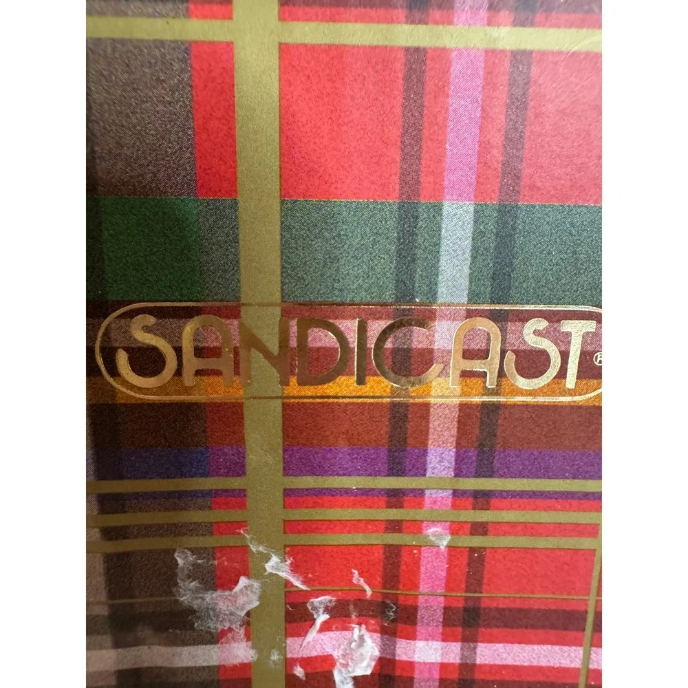 Sandicast Cat in Christmas Lights‎ Ornament New in Box